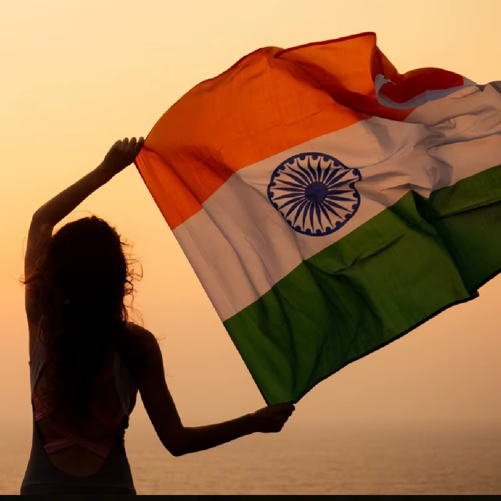 FLAGLINK Bandera de India para decoración al aire libre - imagen 2