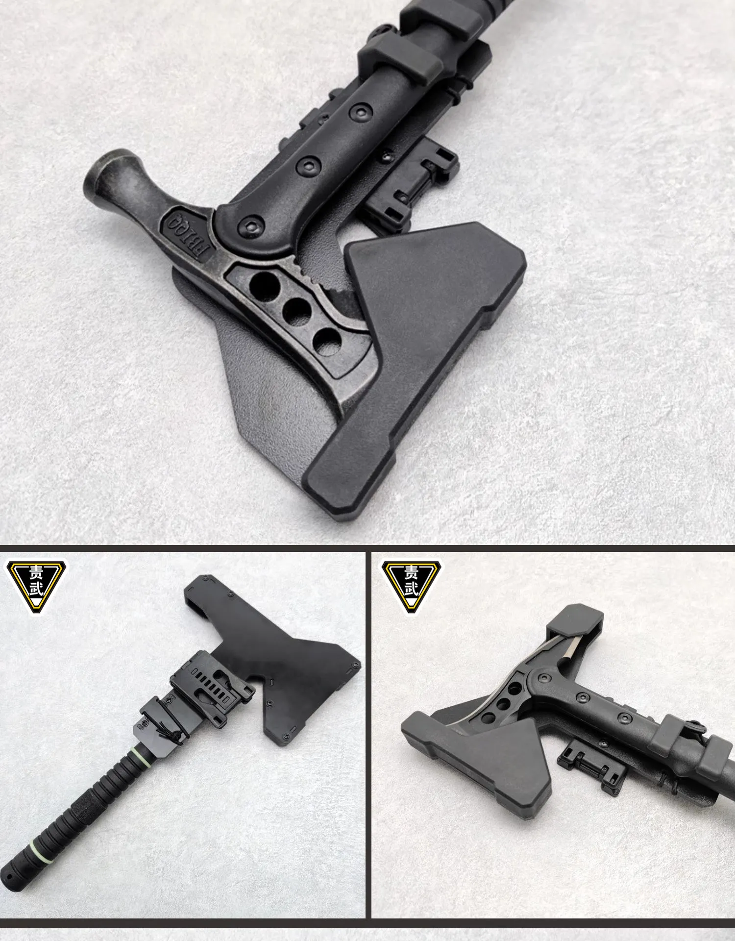 Funda táctica MOLLE para hacha de ingeniero, soporte y sistema - imagen 5