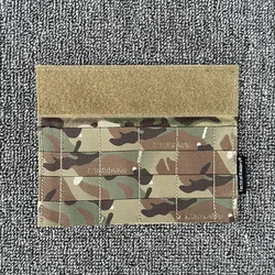 Chaleco táctico MOLLE MK3 MK4 con bolsa frontal colgante y panel grande