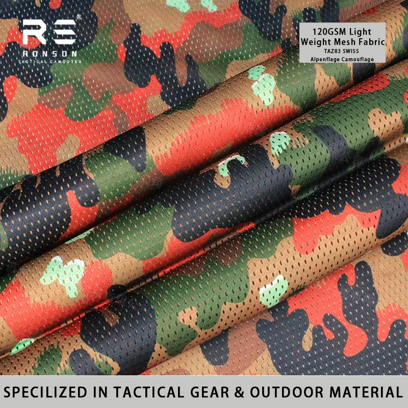 TAZ83 Alpenflage malla de camuflaje ligera para mascarilla táctica - imagen 3