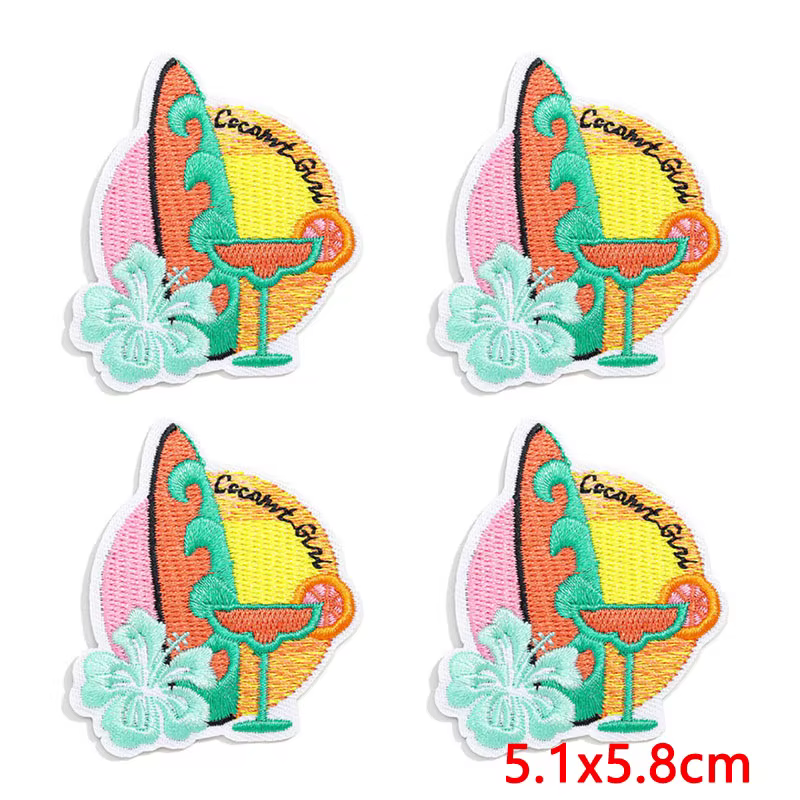 Parche termoadhesivo bordado Coco Chica para ropa, vaqueros y DIY - imagen 4