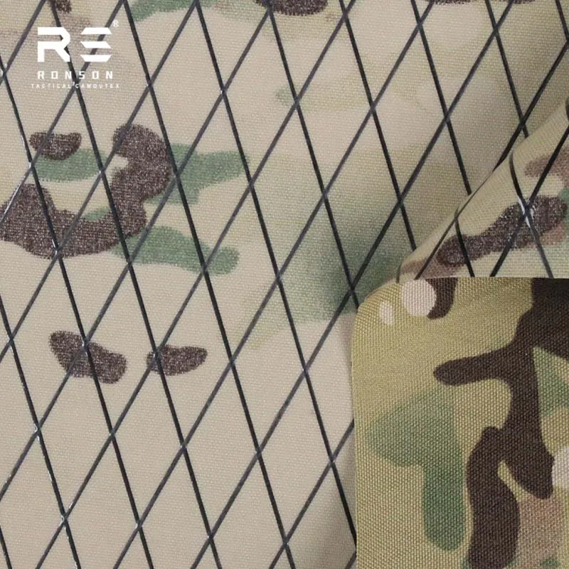 Tela táctica camuflaje MC 500D X-Pac para bolso y chaleco