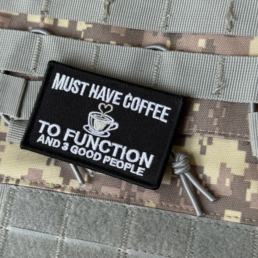 Parche táctico militar con velcro bordado para uniforme - imagen 2