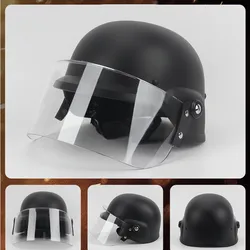 Casco Riot de paintball con lentes anti-vandalismo y protección