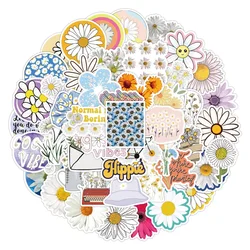 Pegatinas de vinilo margaritas y flores - decorativas para portátil