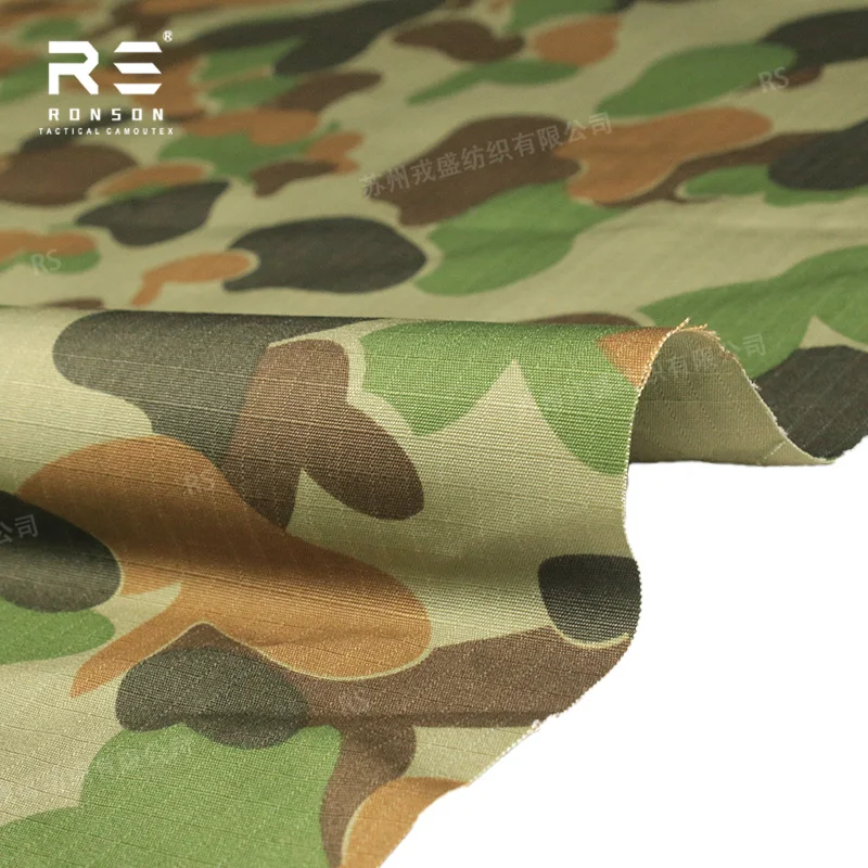 Tela ripstop camuflaje AUS DPCU NYCO táctica para uniformes - imagen 2