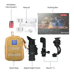 Monocular visor nocturno EAGLEEYE PVS-14 para exteriores y deportes