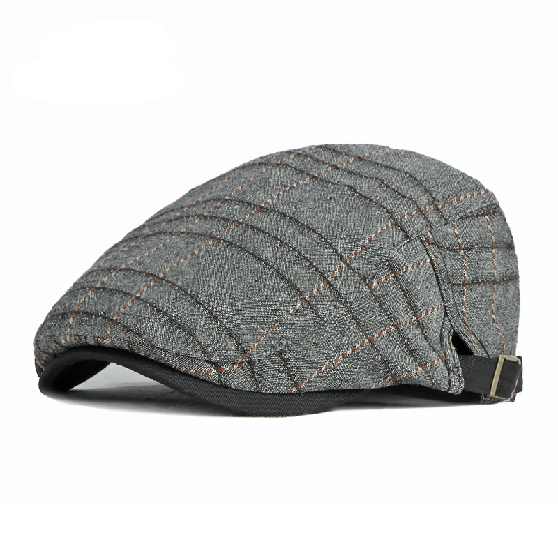 Boina británica hombre de espiga transpirable para primavera y verano - imagen 2