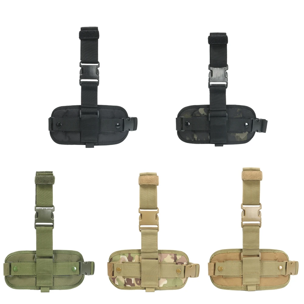 Funda táctica pistola para pierna con plataforma MOLLE ajustable - imagen 3