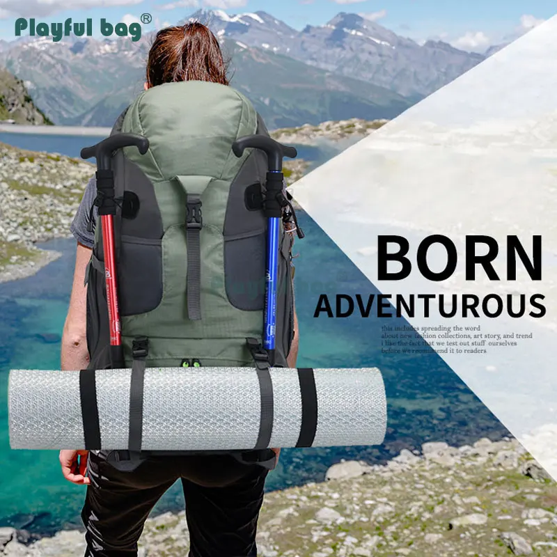 Mochila táctica impermeable gran capacidad para montaña y senderismo - imagen 4