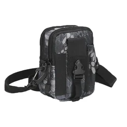Bolso táctico cruzado multifunción para hombre, riñonera aire libre
