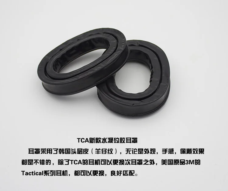 Auriculares tácticos TCA Comtac C3 en uso