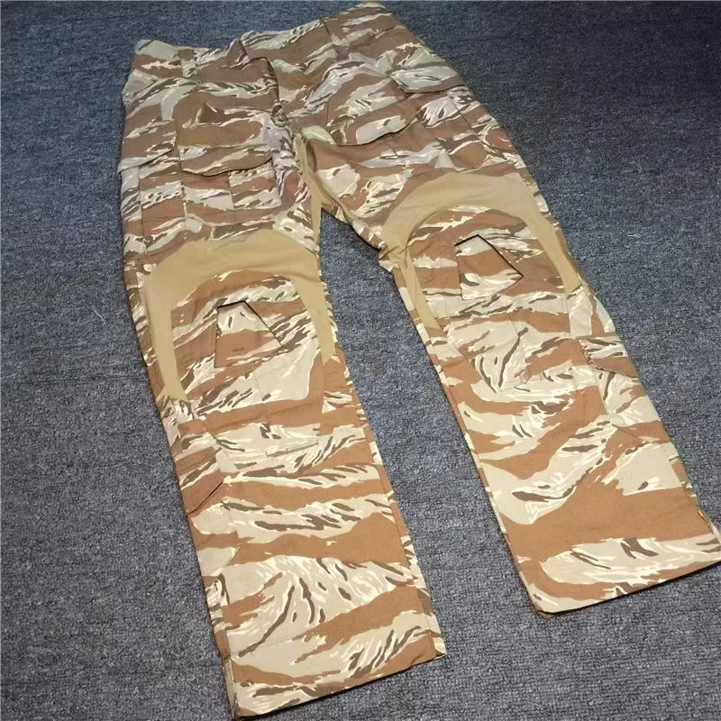Uniforme táctico camuflaje tigre desierto – top y pantalón combate - imagen 3