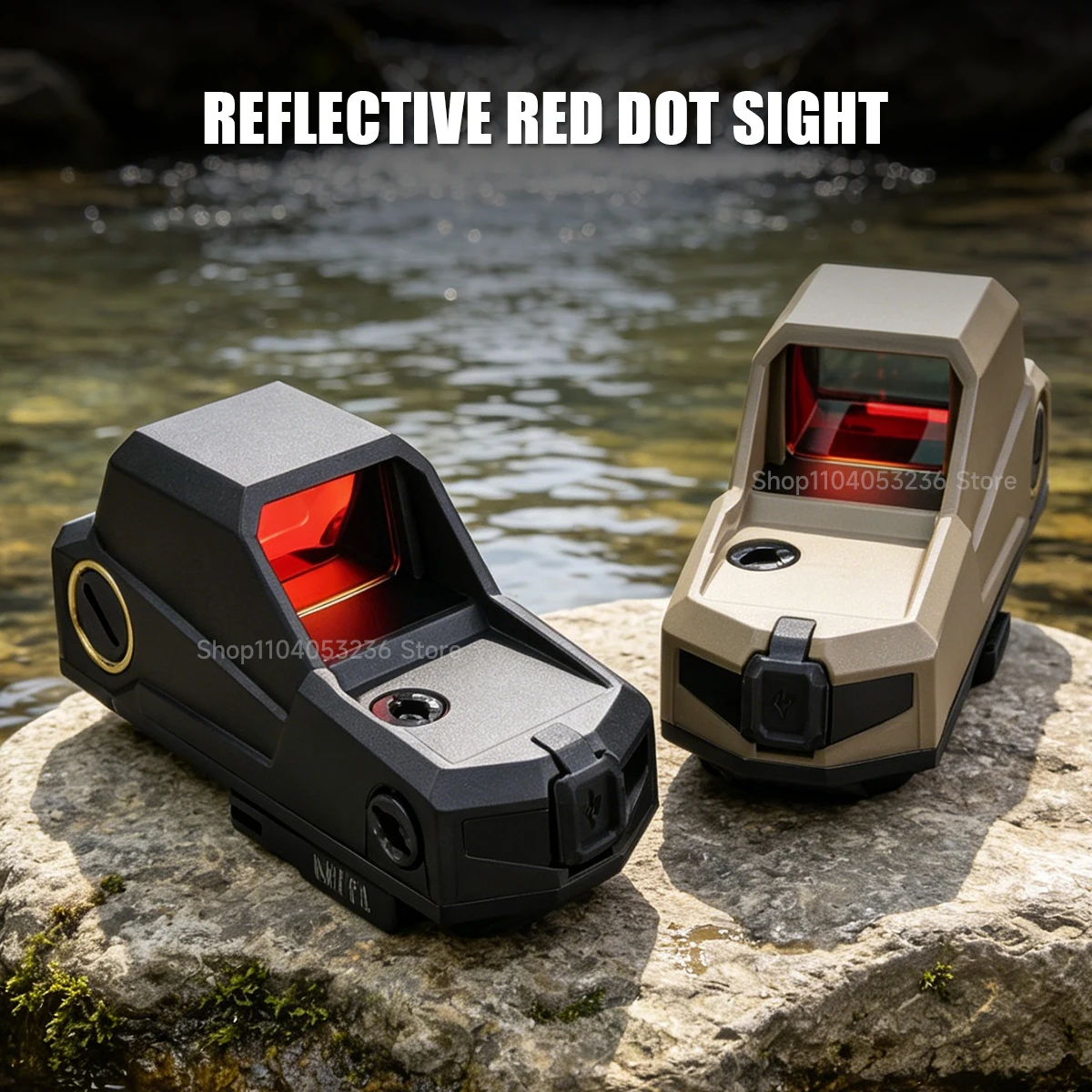 Mira telescópica MH1 de punto rojo táctica con montaje rápido USB - imagen 3