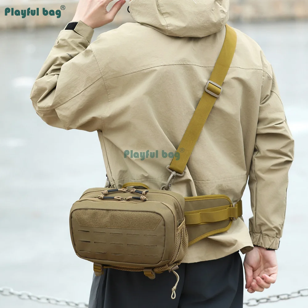 Bolsa de pesca gran capacidad riñonera y bandolera para señuelos - imagen 5
