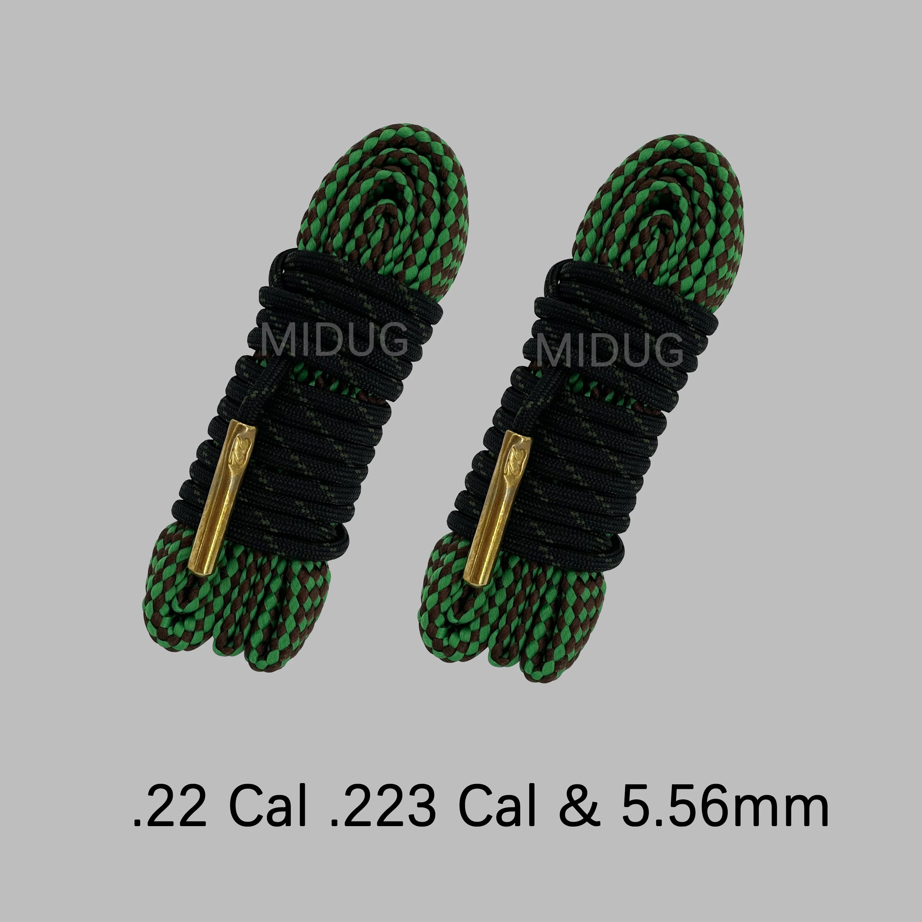 MIDUG Kit limpieza armas 9mm .22 .223 5,56mm .308 – 2 uds