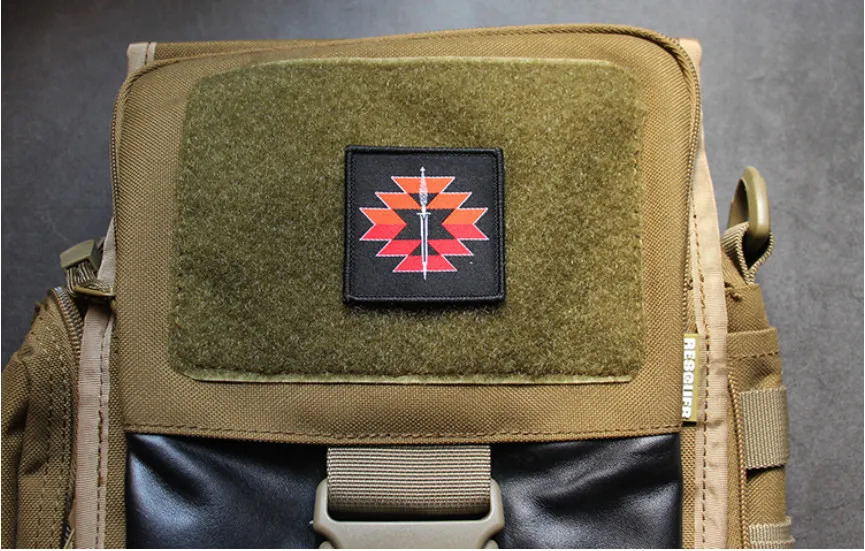 Parche táctico bordado para decorar ropa y mochilas