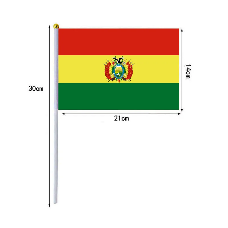 Bandera Argentina agitadora de mano para exteriores y eventos
