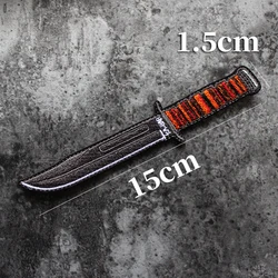 Kaba insignia cuchillo Q y accesorios bordados bolsas al aire libre