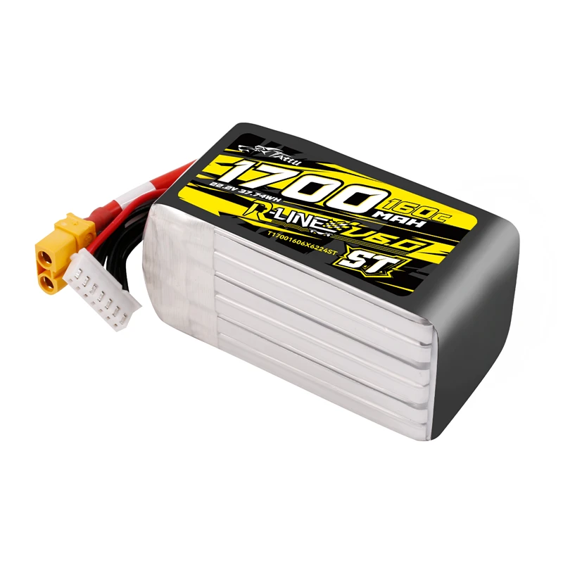 Batería LiPo Tattu R-Line 6S 1700mAh 160C para FPV - imagen 2