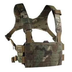 Chaleco táctico modular estilo K con sistema MOLLE para campo