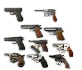 Vista frontal de la funda de pierna REDHUNT