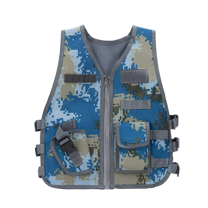 Chaleco táctico camuflaje militar combate jungla airsoft - imagen 5
