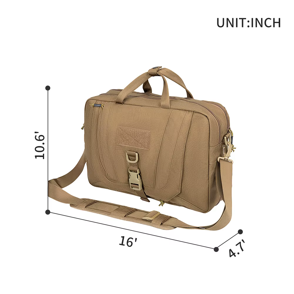 Bolso Táctico de Hombro con Compatible MOLLE para Portátil y Caza - imagen 3