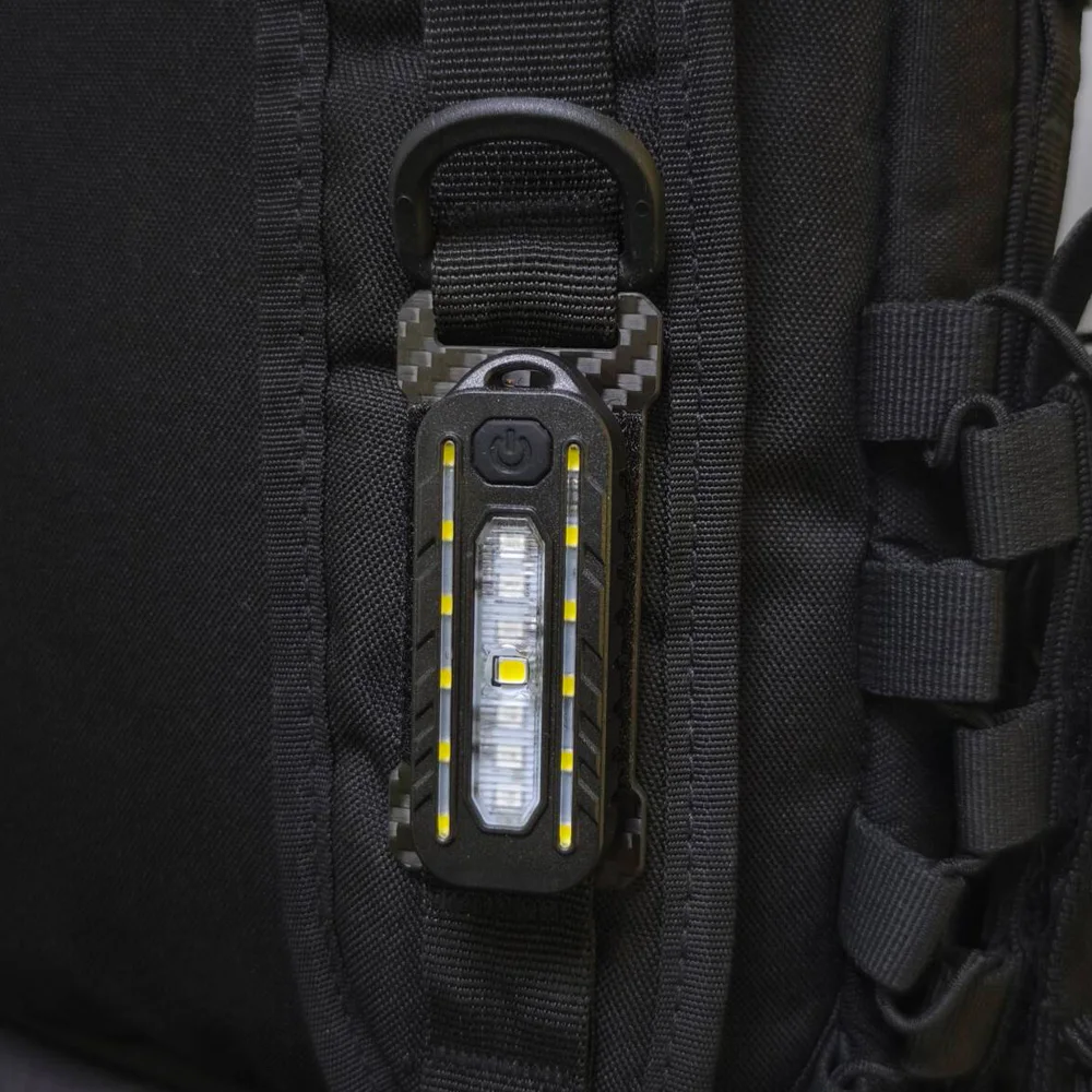 Linterna táctica EDC para casco, señal y carga USB, outdoor - imagen 5