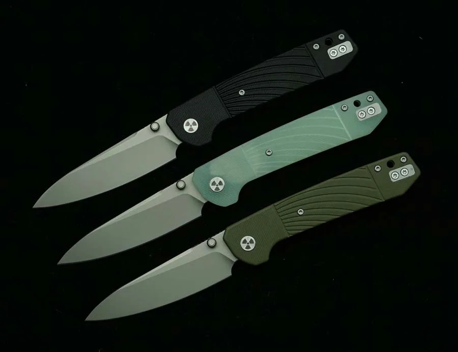 LEMIFSHE JR4547 Cuchillo EDC de acero y mango G10 para acampada - imagen 4