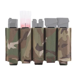 Bolsa táctica MOLLE para cargadores de pistola Airsoft