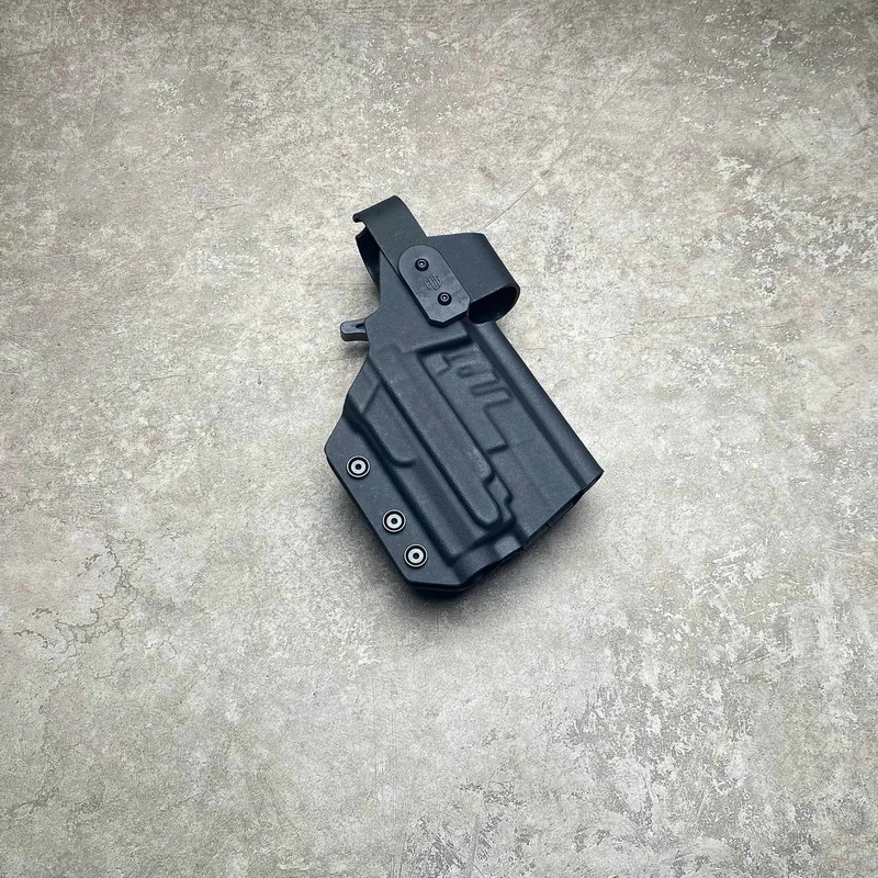 Funda táctica extracción rápida Nivel II con bloqueo anticaída