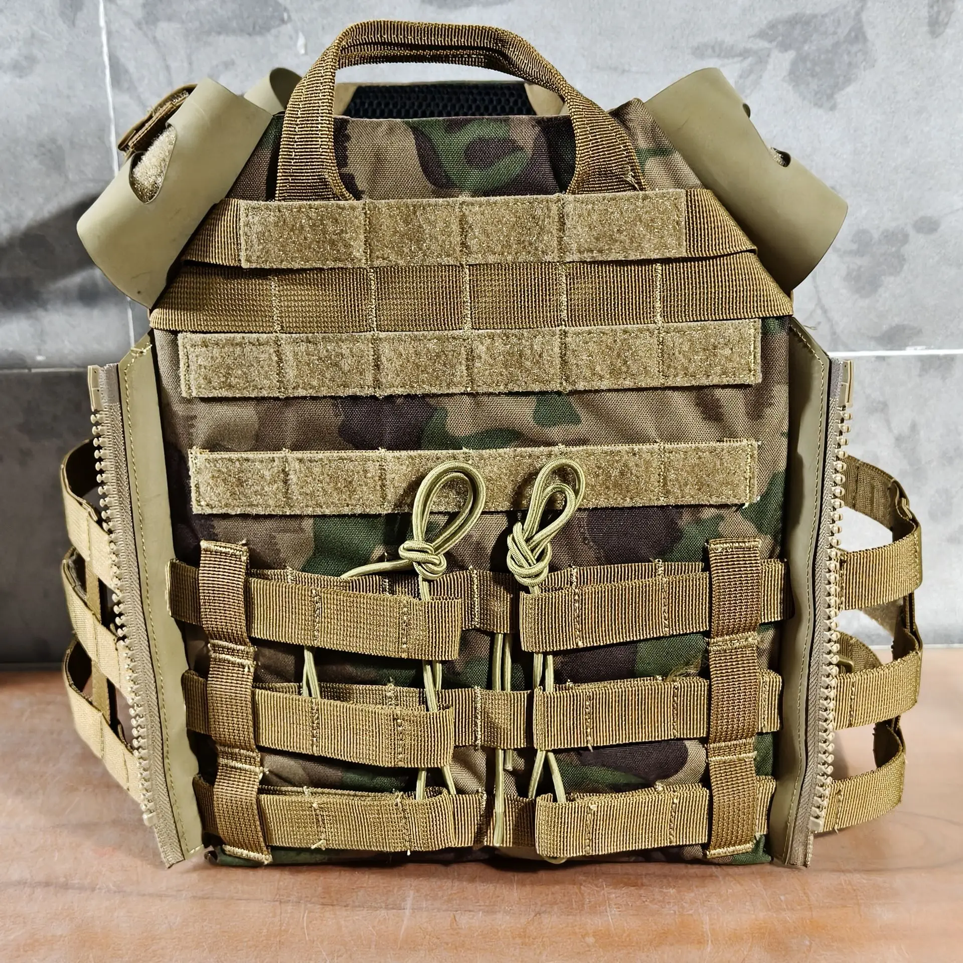 Chaleco táctico TAZ16 JPC2.0 camuflaje suizo modular desmontable Airsoft - imagen 2