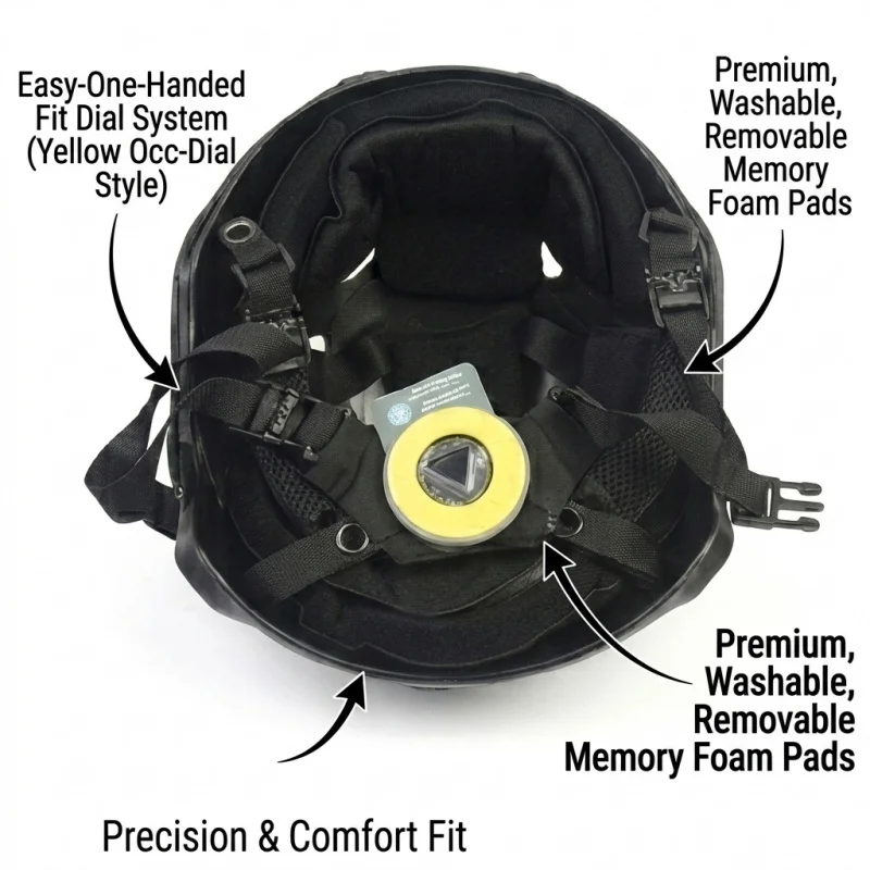 Casco táctico FAST MH de ABS para airsoft - imagen 4
