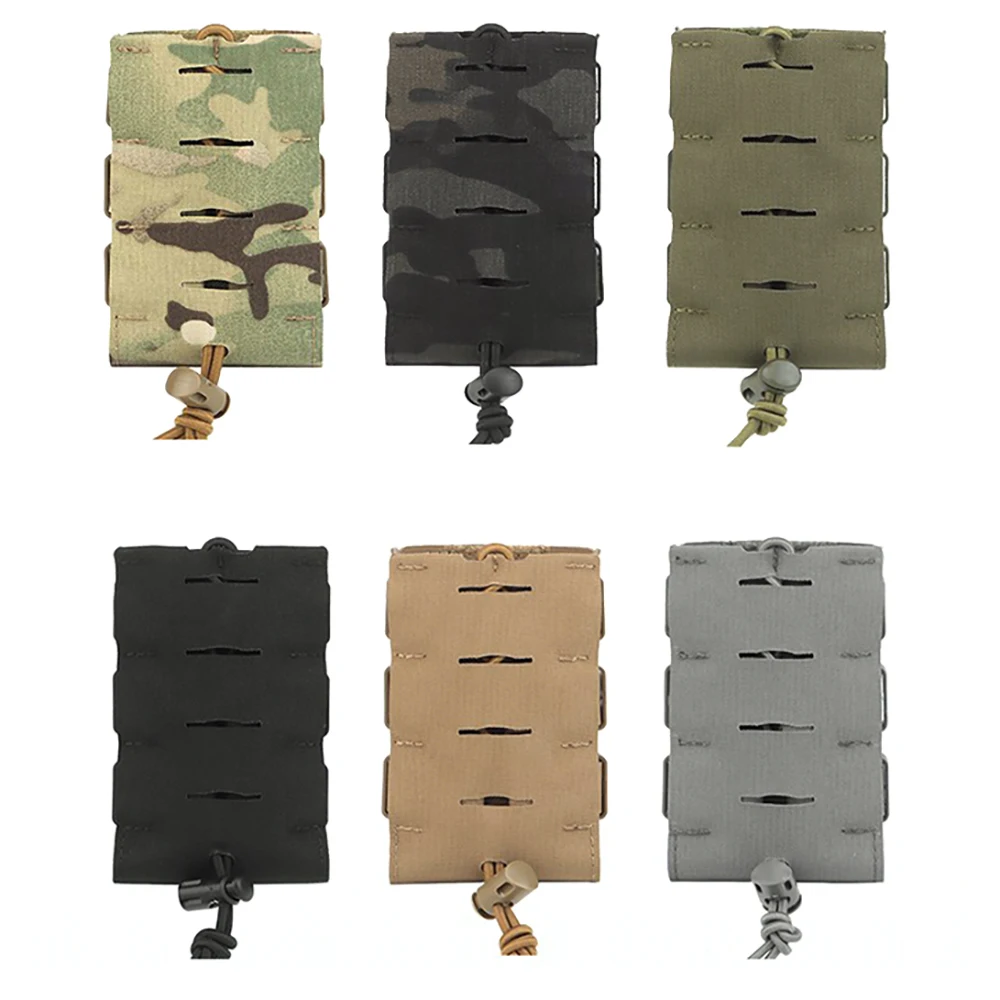 Bolsa táctica MOLLE porta cargadores para cinturón y linterna - imagen 3