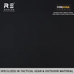 Cordura táctica laminada cortada con láser para chalecos y bolsos