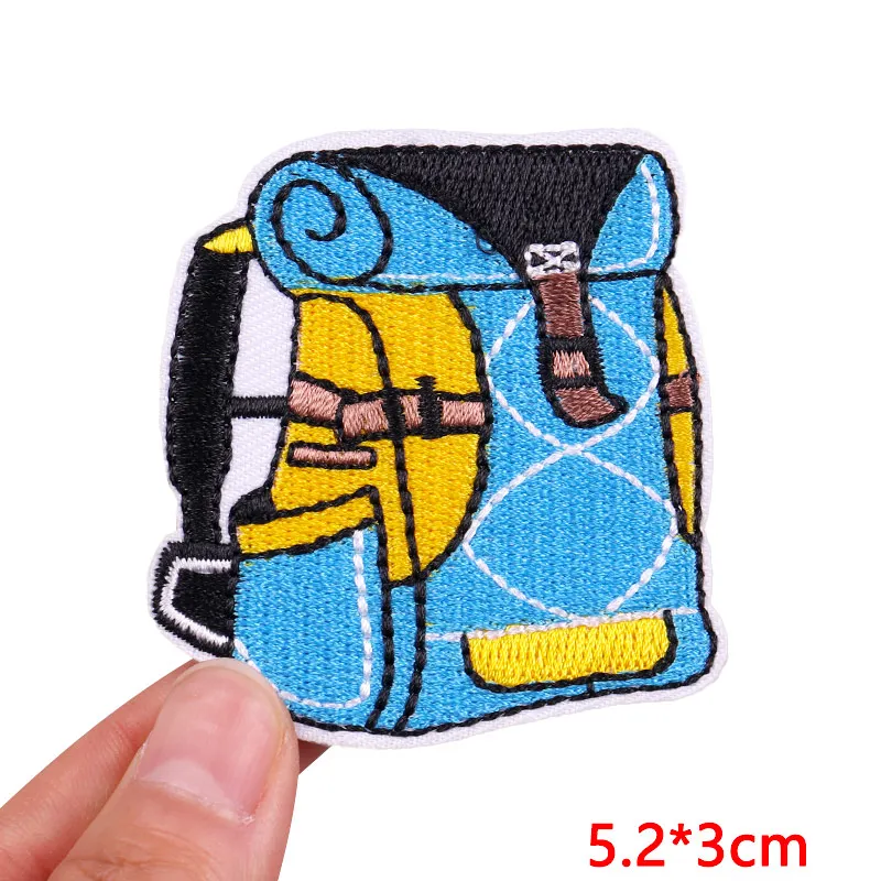 Parche bordado para acampada en montaña – termoadhesivo para ropa - imagen 2