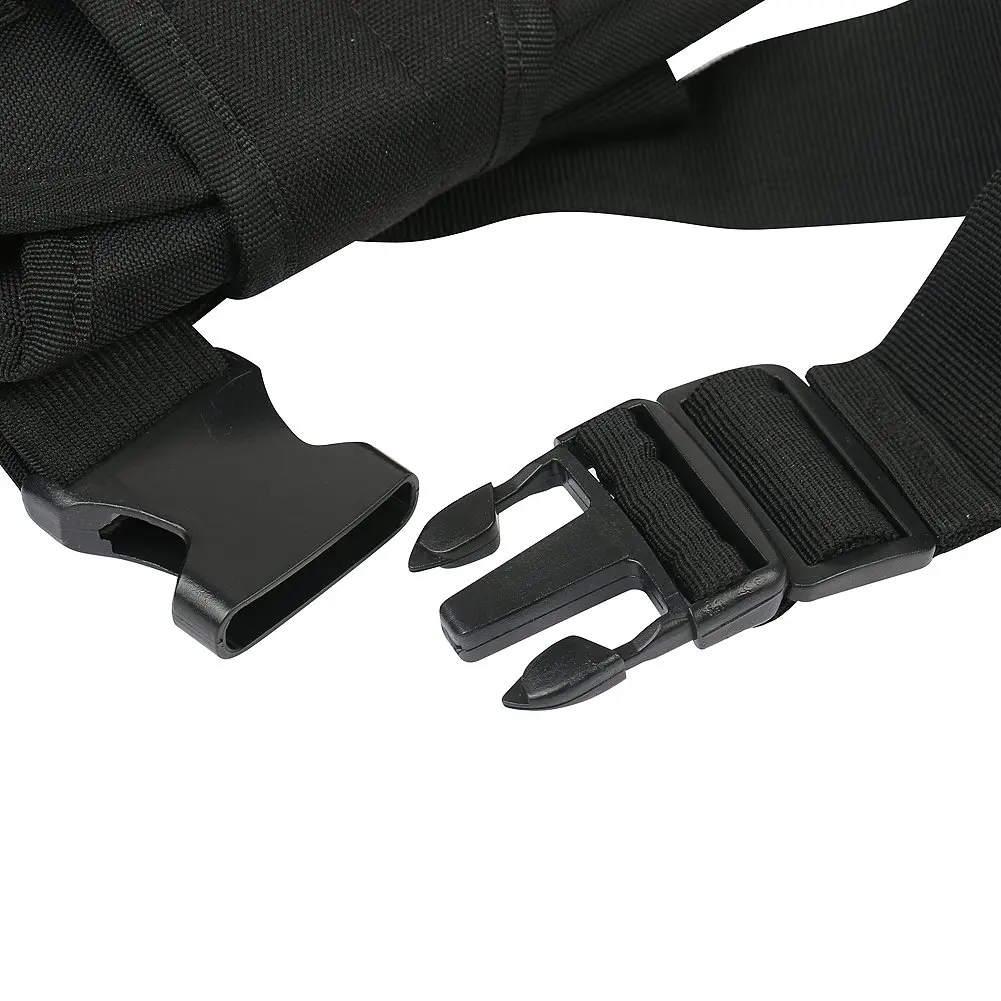 Funda táctica de pierna ajustable para airsoft diestros, oculta - imagen 3