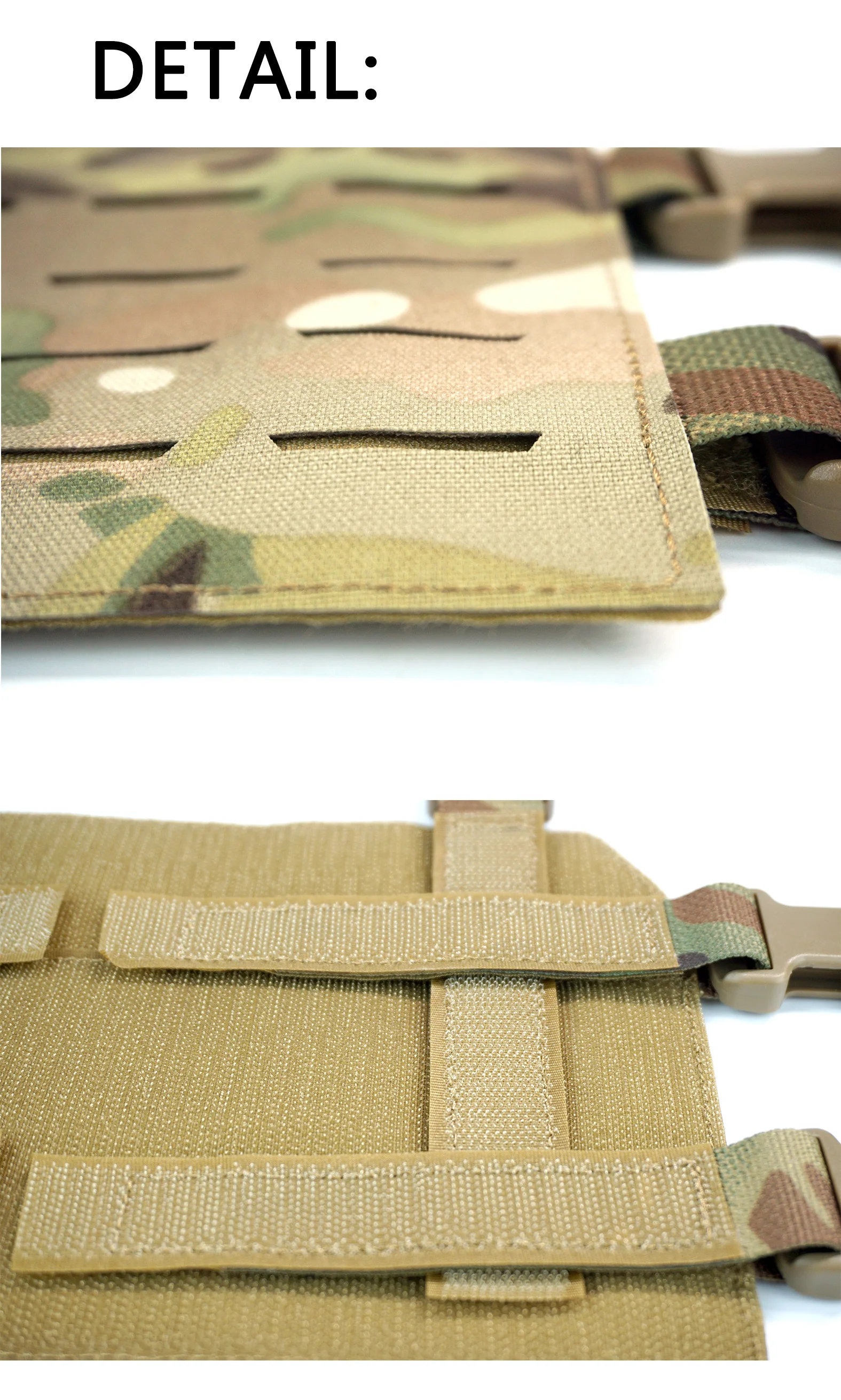 Portaplacas DMGear SS D3 con sistema Molle para Airsoft - imagen 4