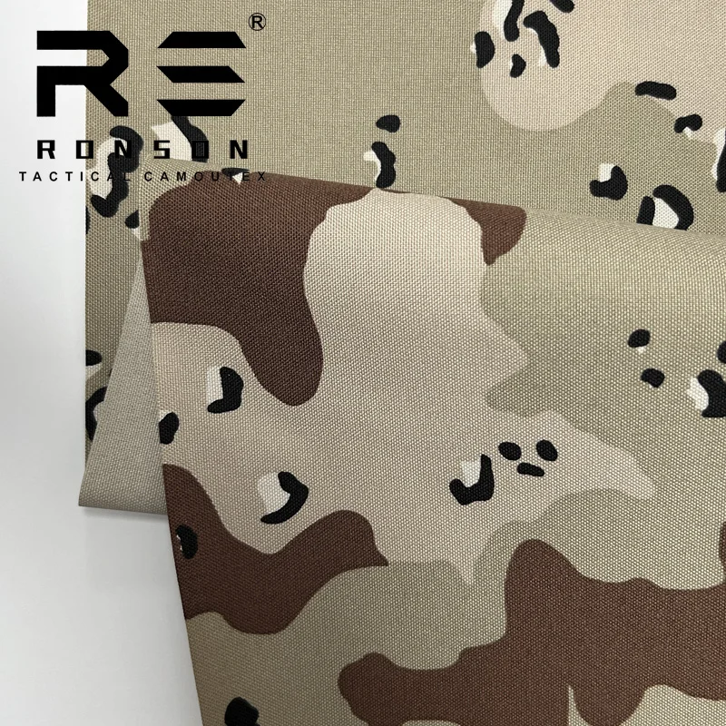 Tela táctica camuflaje Oxford BDU en nailon para chaleco y bolso - imagen 4