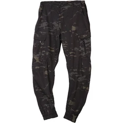 Emersongear Pantalones Tácticos MOLLE Negro Camuflaje para Hombre