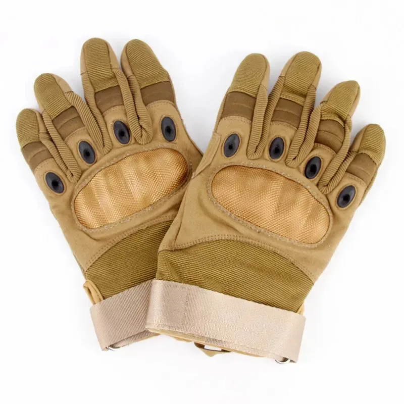 Guantes tácticos fibra de carbono con pantalla táctil dedo completo - imagen 3