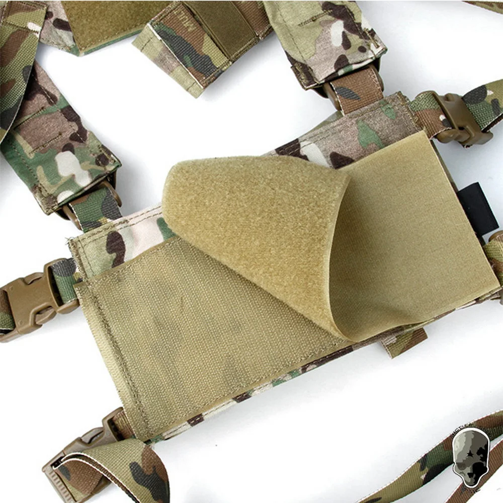 Chaleco táctico modular ligero 500D nailon no reflectante airsoft - imagen 3