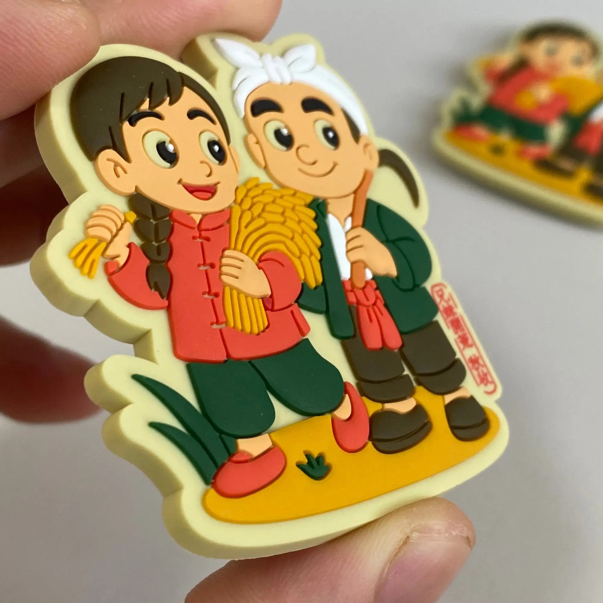 Imán personalizado para nevera en PVC suave – Recuerdo turístico con logotipo - imagen 2