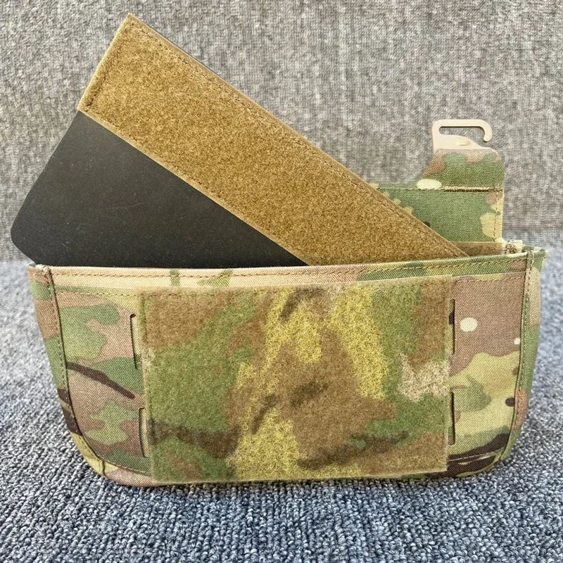 Bolsa táctica para cargadores Airsoft Multicam MOLLE con adaptador - imagen 4