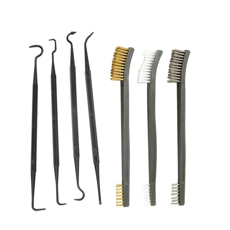 Kit limpieza rifle con cepillos y varillas nailon para armas - imagen 5