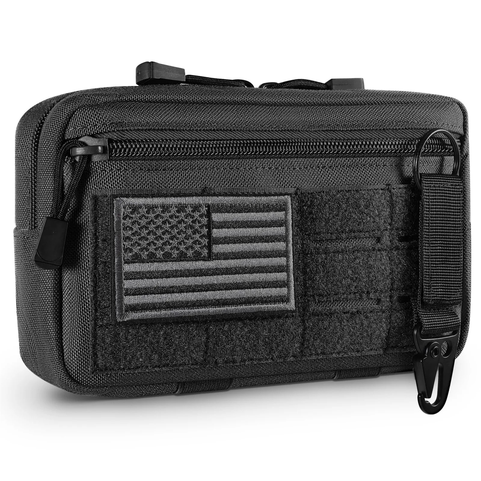 Bolsa táctica MOLLE EDC modular horizontal con corte láser - imagen 2
