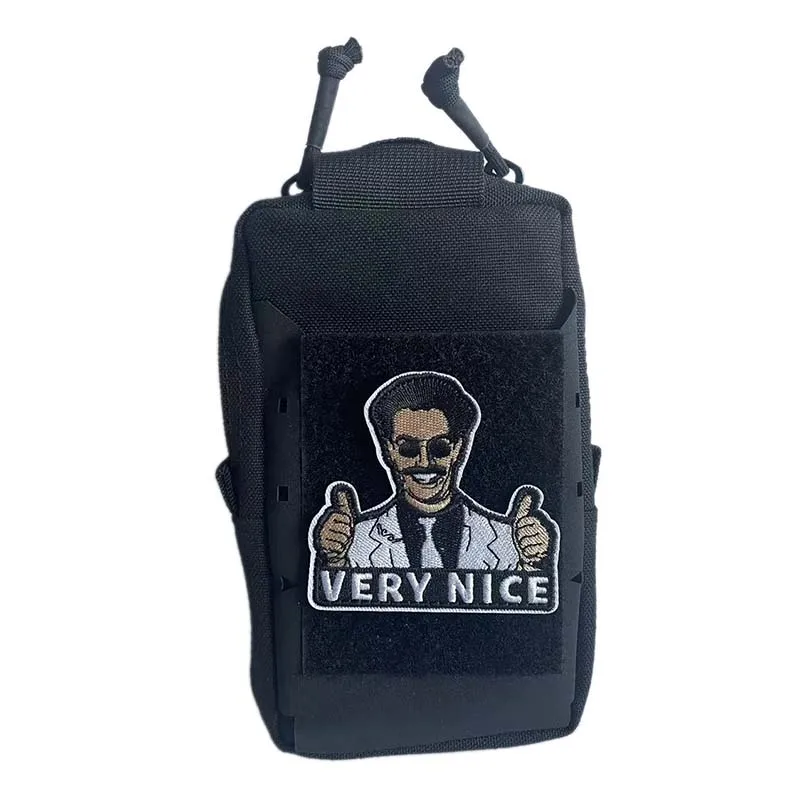 Parche táctico bordado moral pulgar arriba – Accesorio para uniforme - imagen 5