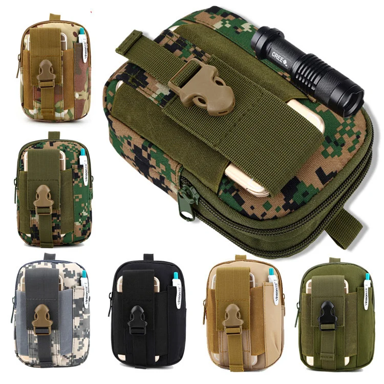 Bolsa táctica MOLLE multiusos para teléfono móvil en cinturón - imagen 5