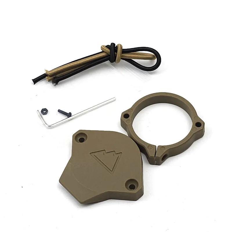 Modlite Tapa de lente protectora recambio para linterna táctica Rine - imagen 5